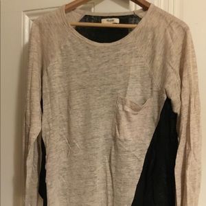 Madewell line t-shirt
